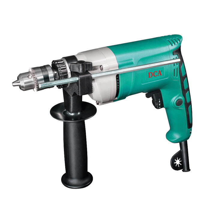 دریل سه نظام آچاری چکشی گیربکسی500 وات(DCA) دی سی ای مدلAZJ10