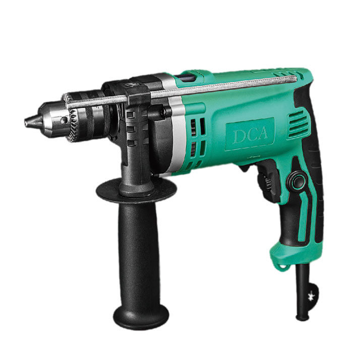 دریل سه نظام آچاری گیربکسی ،چکشی 13م.م 710وات دی سی ای(DCA) مدل AZJ16