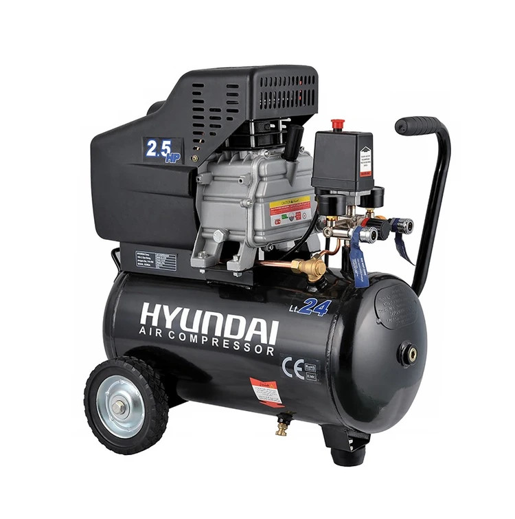 کمپرسور هوا (پمپ باد) 24 لیتری هیوندای (HYUNDAI) مدل AC-2425