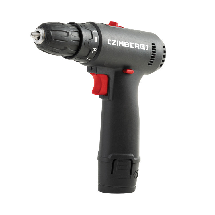 دریل پیچ گوشتی 10 م م شارژی 12 ولت لیتیومی زیمبرگ (ZIMBERG) مدل EZL - 2112 C