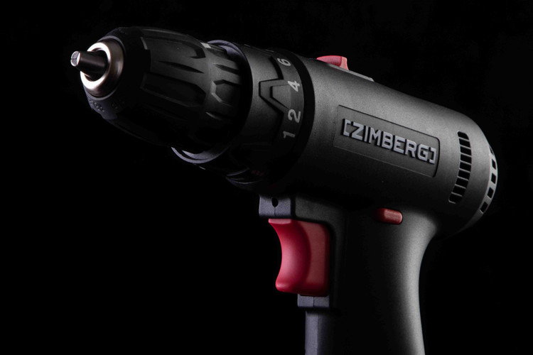 دریل پیچ گوشتی 10 م م شارژی 12 ولت لیتیومی زیمبرگ (ZIMBERG) مدل EZL - 2112 C